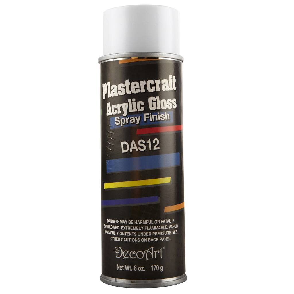 Decoart Plastercraft Acrylic Gloss Spray Finish